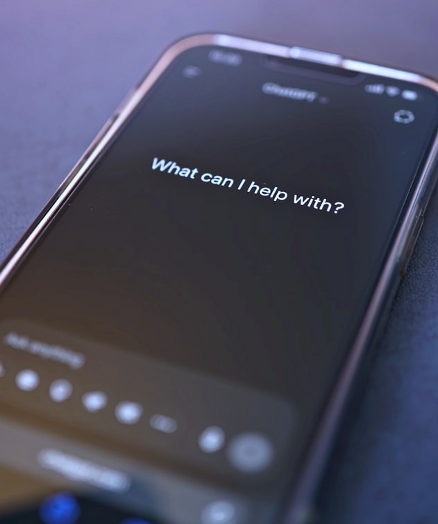 Using smartphone for mobile AI search